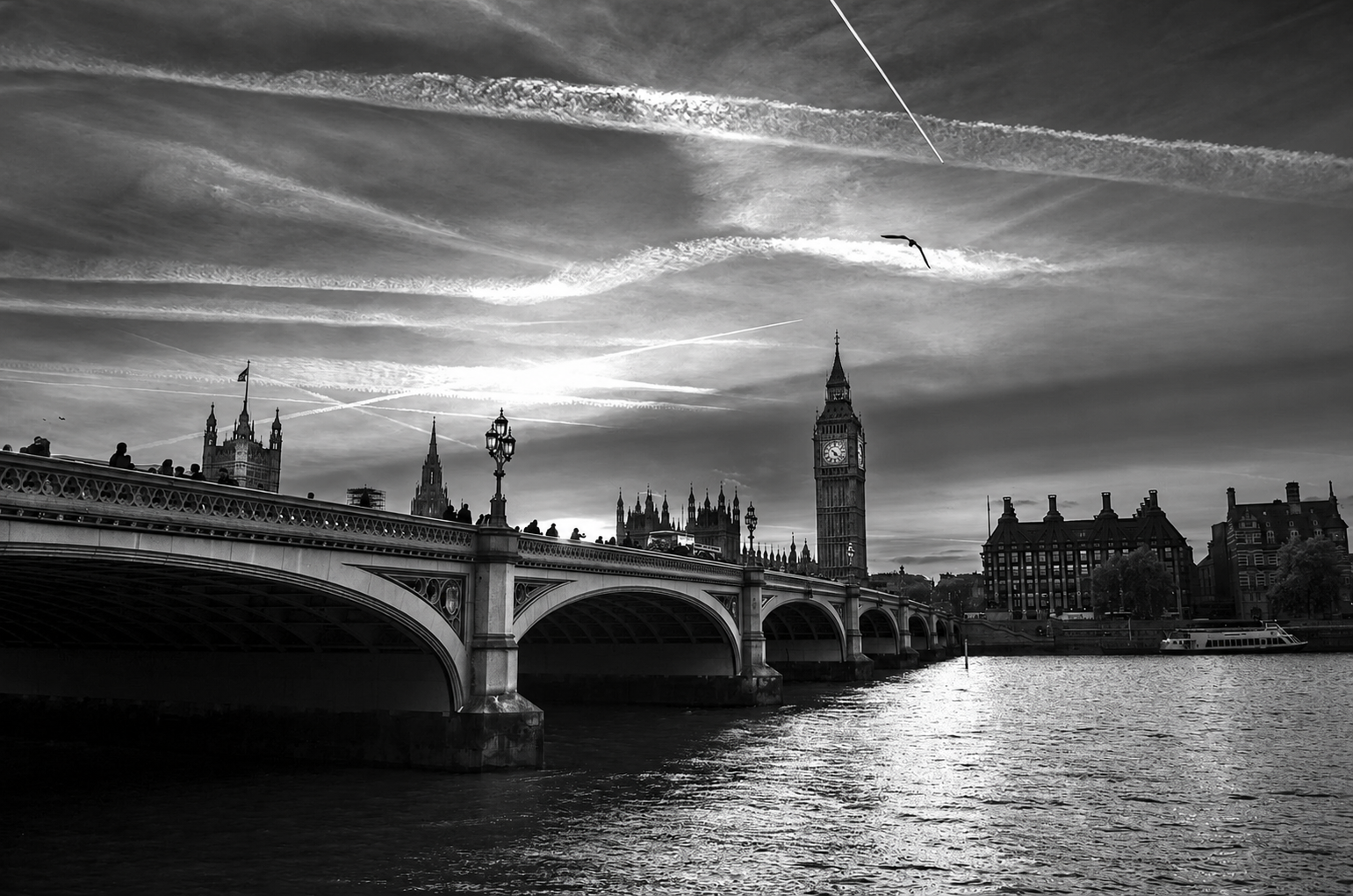 Westminster Bridge and Big Ben, London
